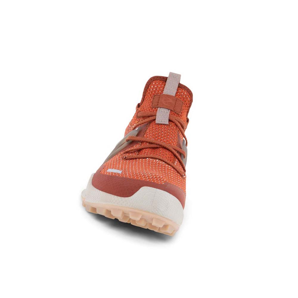 Ecco Biom C-trail Knit Hiking & Trail Dam Orange | SE 140EBC